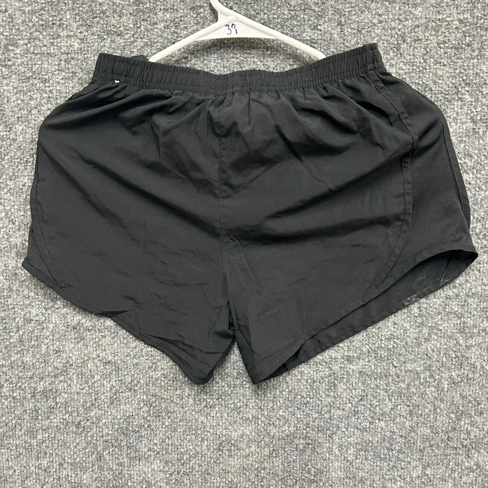 Nike Running Shorts Womens Size S Black Dri-Fit Mesh Trim Athletic Workout Gym
